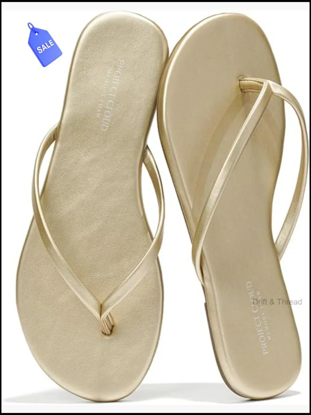 Lightweight Non-Slip Memory Foam Flip Flop Sandals
